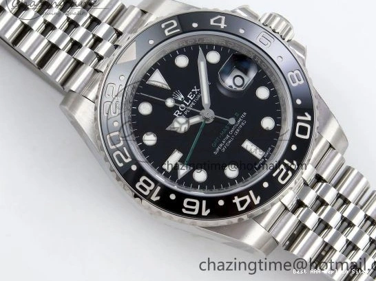 AAA Replica Watches HGF 1:1 SS VR3186 LN Edition II Master on Jubilee GMT CHS Premium Best Bracelet 116710 1460 904L 0102